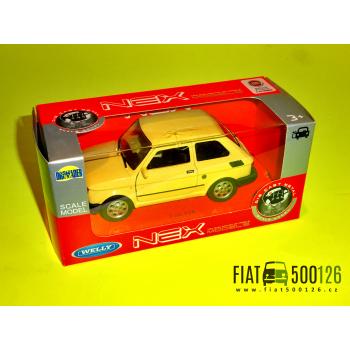 Model Fiat 126 - pískový